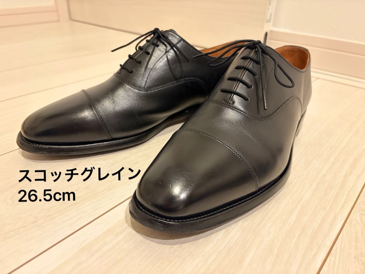 品相极佳!苏格兰谷物3526阿什朗斯 内羽式直头鞋 26.5厘米