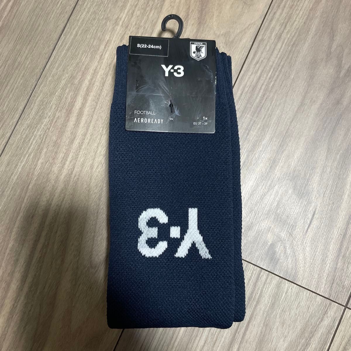 新品 Y-3 JFA 日本国家队 足球袜 袜子 S码 22-24厘米
