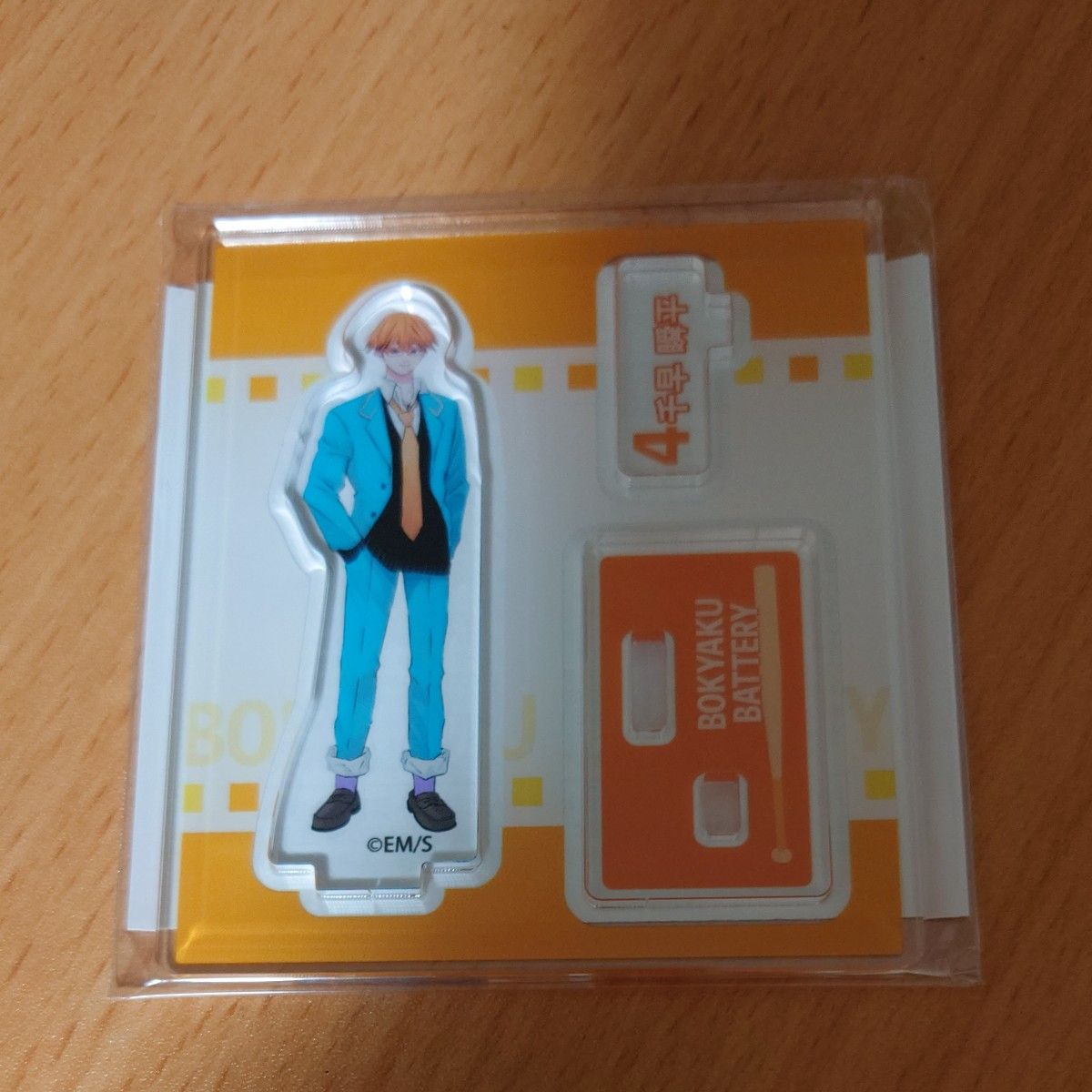 Boukyaku Battery Shunsuke Chihaya Acrylic Figure JCS Limited Original Illustration