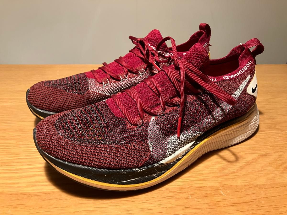 耐克 UNDERCOVER GYAKUSOU Zoom Fly Flyknit 红色 跑步鞋 美码10 28厘米