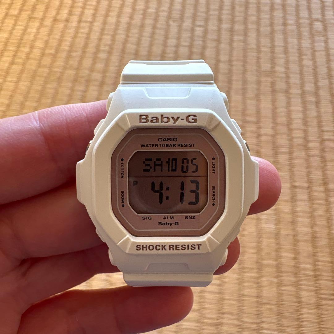 CASIO Baby-G Digital Wristwatch, White
