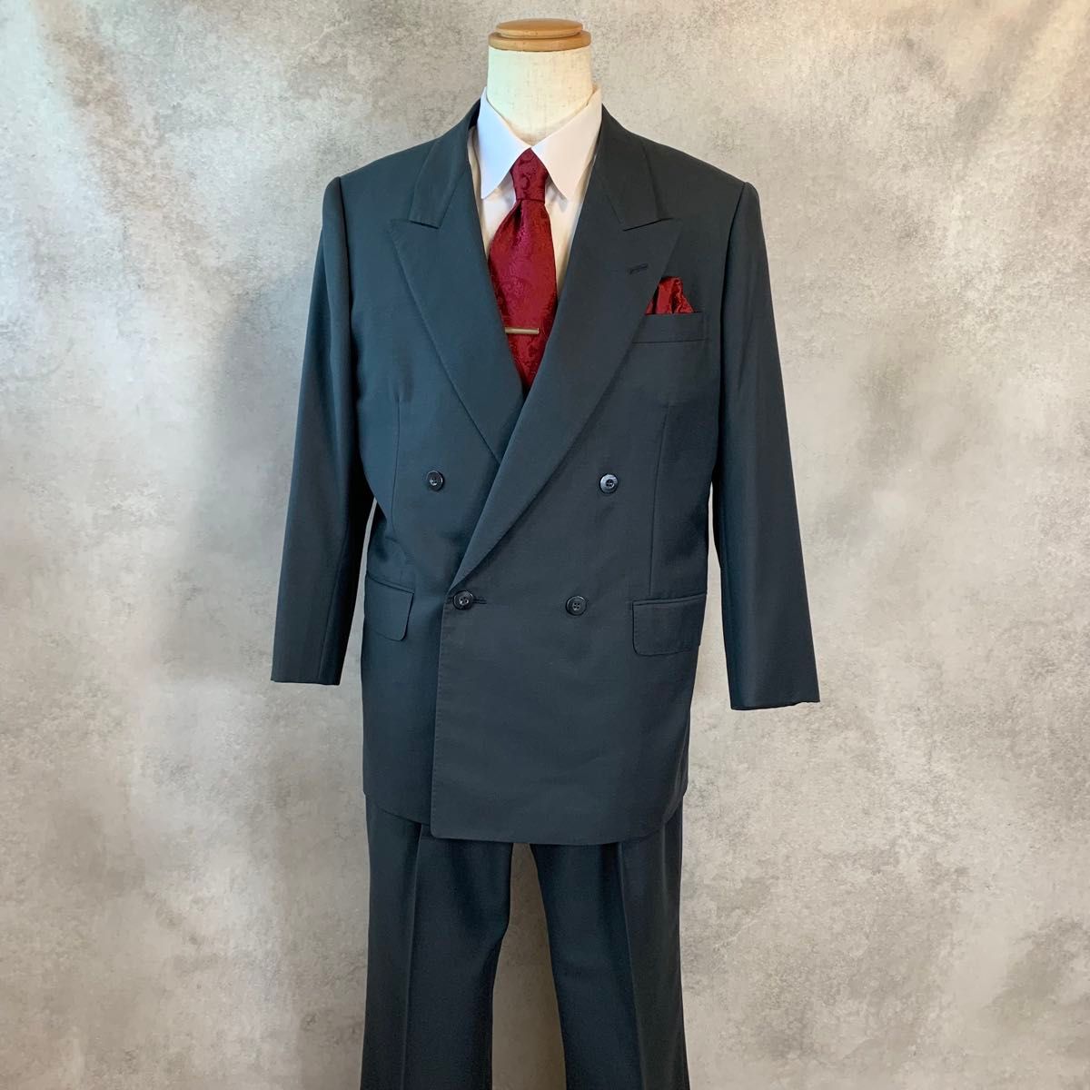 NAPOLENA烟熏蓝双手镯休闲套装3XL