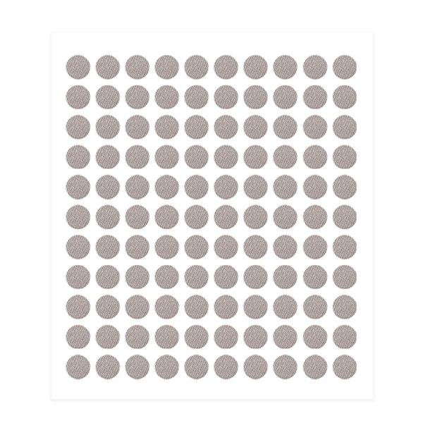 SaveSooo 导电橡胶 遥控器 接触点修复 圆形6mm*1片(110个份) 修理用导电胶带贴片 导电垫 圆形 遥控器按键 哈
