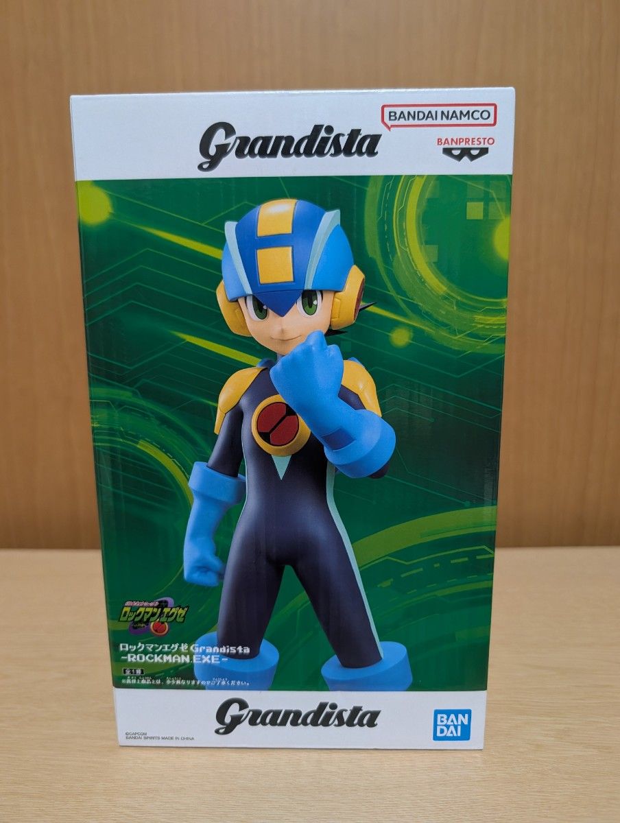 Grandista Rockman.EXE Figure Bandai Namco
