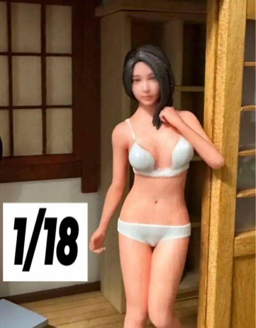 1/18★jk3★High School Girl★Figure★Larger than 1/64★Mini Car★