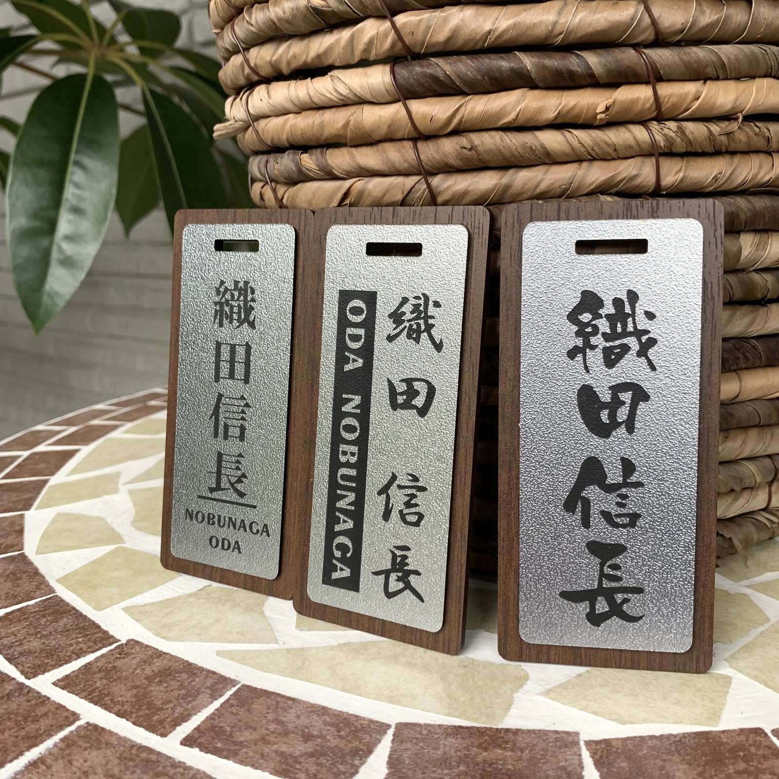【免运费·免费刻字】高级高尔夫姓名牌 silver 父亲节 姓名标签 名牌 雕刻 刻印 母亲节 高尔夫球包 球童包 高尔夫标签 golf 高尔夫名牌