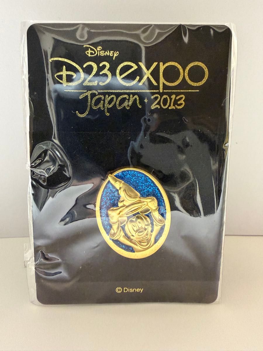 D23 Expo Japan 2013 限定 魔法使いの弟子 ミッキー ピンバッジ