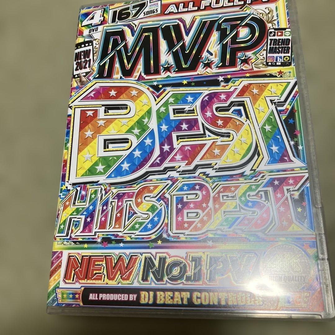 MVP BEST HITS BEST 2021四片组DVD