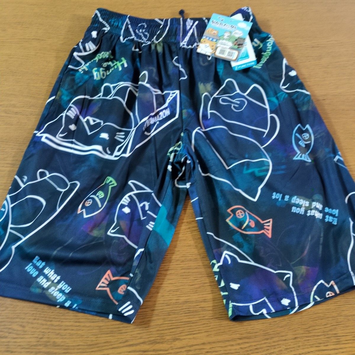W ☆ 新品 ☆ 猫斑 ☆ 短裤 ☆ 尺寸M ☆ 奈比 ☆ 短裤 ☆ 男性用 ☆ No.3257