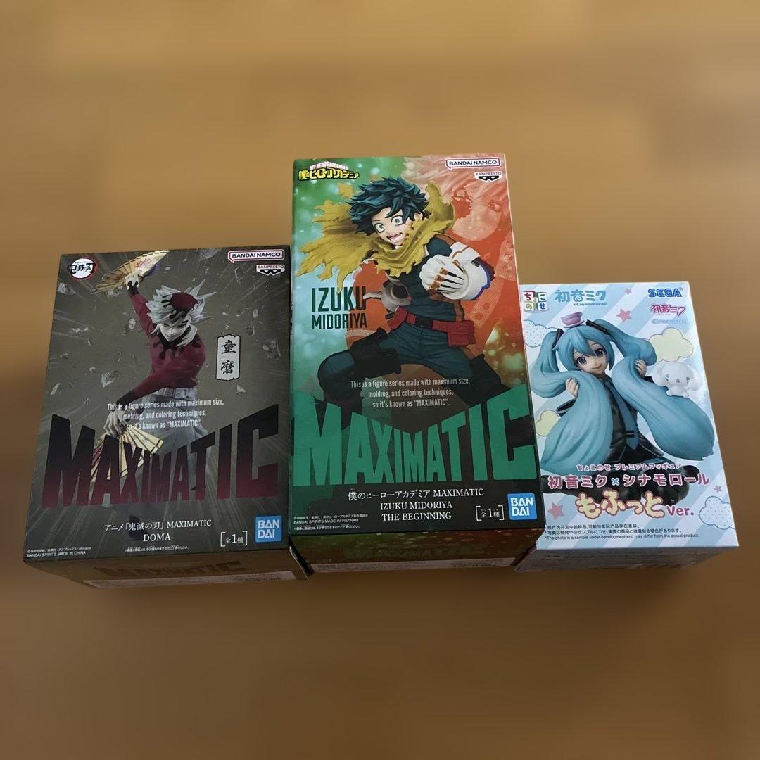 手办3件套 鬼灭之刃 我英雄学院 初音未来