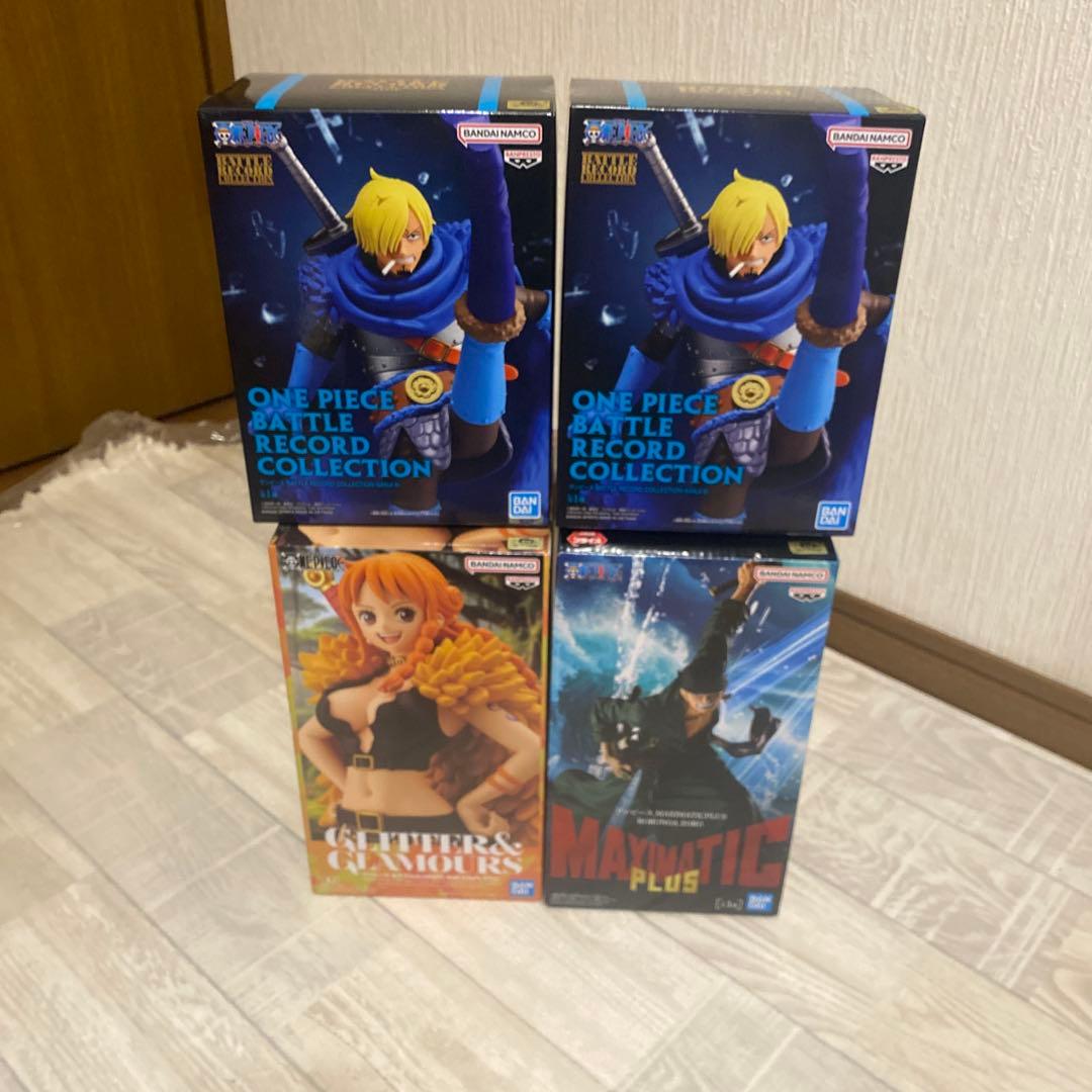 One Piece Figure Set of 4