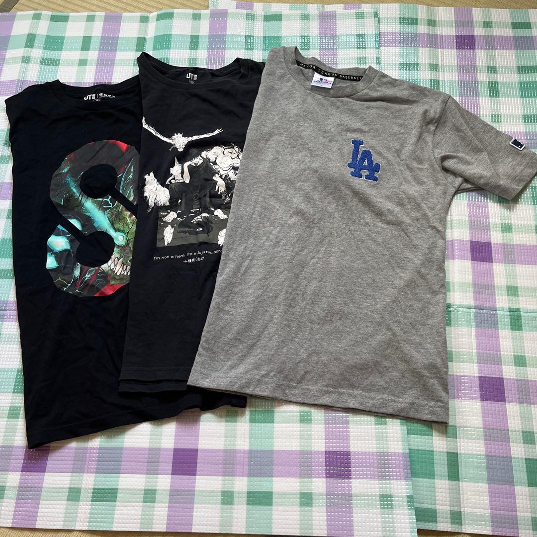 怪兽8号 咒术回战 UNIQLO MLB 洛杉矶道奇队 3张160