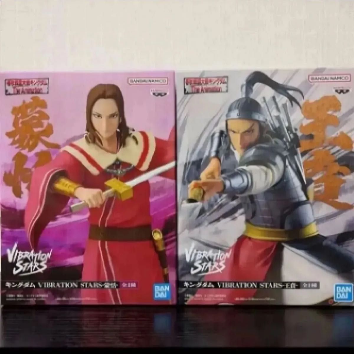 Kingdom VIBRATION STARS Figures Wang Jian and Meng Tian 2-Piece Set
