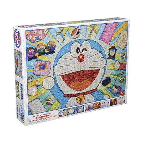 恩斯凯(ENSKY) 哆啦A梦 马赛克艺术 51×73.5cm 拼图 1000片 JIGSAW PUZZLE 1000T