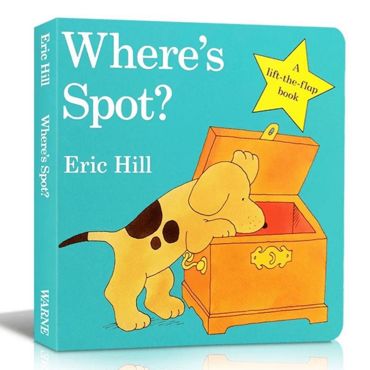 【未开封】英语绘本《Where's Spot?》硬壳精装 进口书籍 亲子共读 互动机关书