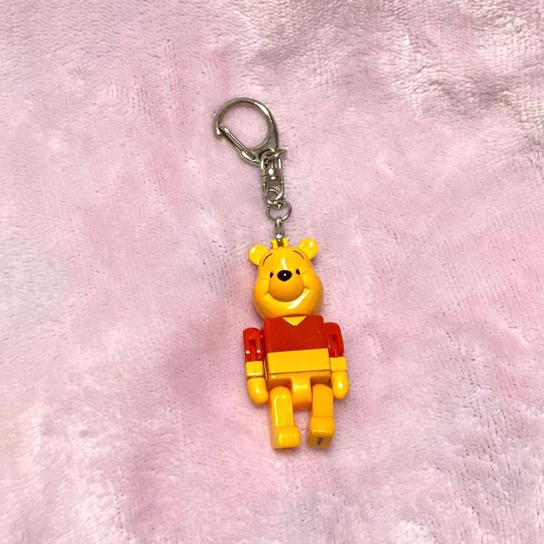 Tokyo Disney Resort Block Winnie the Pooh Keychain Figure