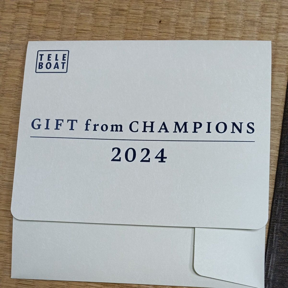 TELEBOAT GIFT from CHAMPIONS 2024 非売品 ノベルティ