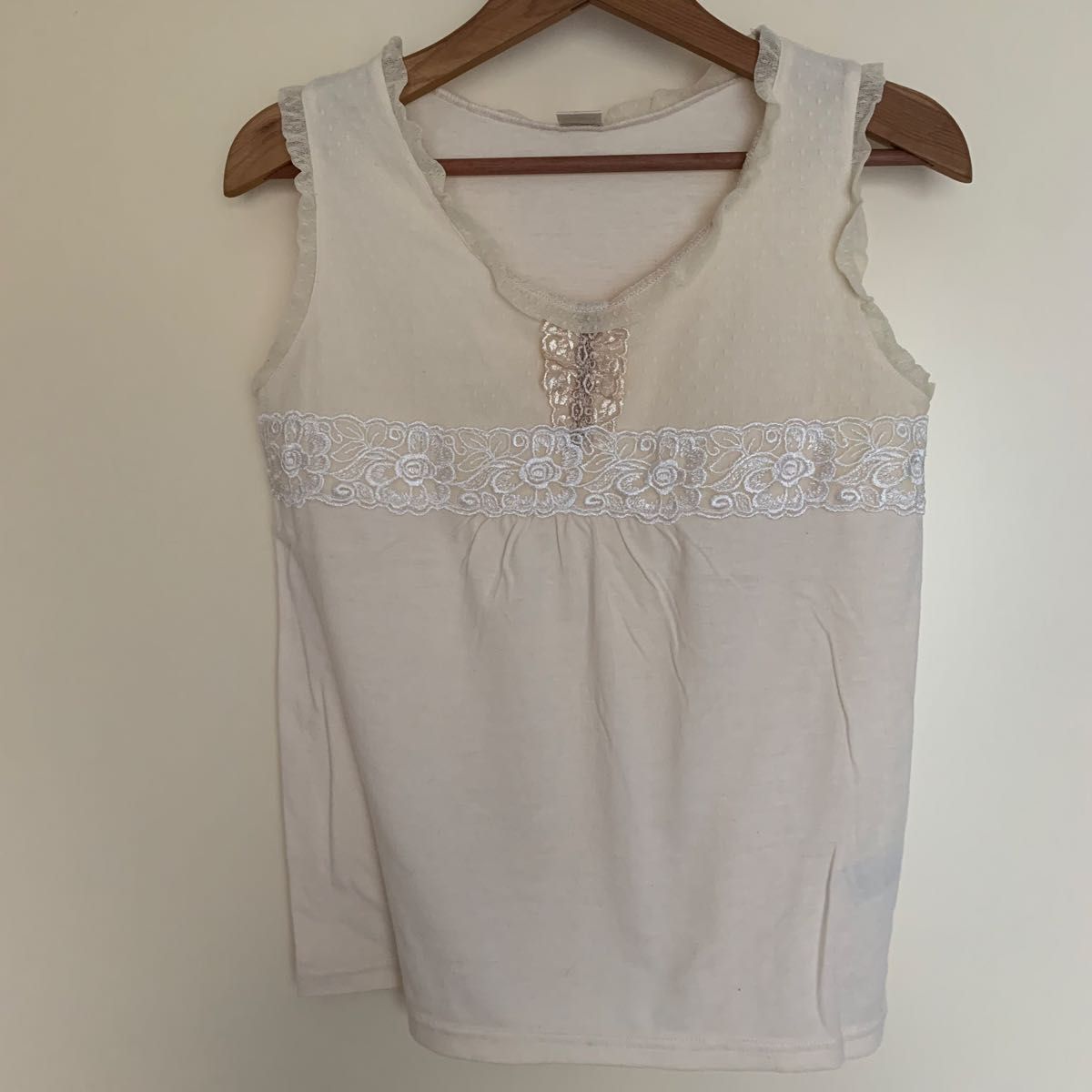 アクシーズ axes femme クリーム色 カットソー