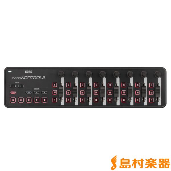 KORG 科尔格 nanoKONTROL2 BK(黑色)MIDI控制器 纤薄型 USB