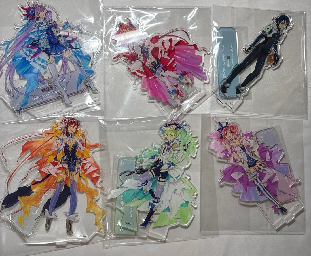S3 Macross Delta MacFes Acrylic Stand Valkyrie Hayate