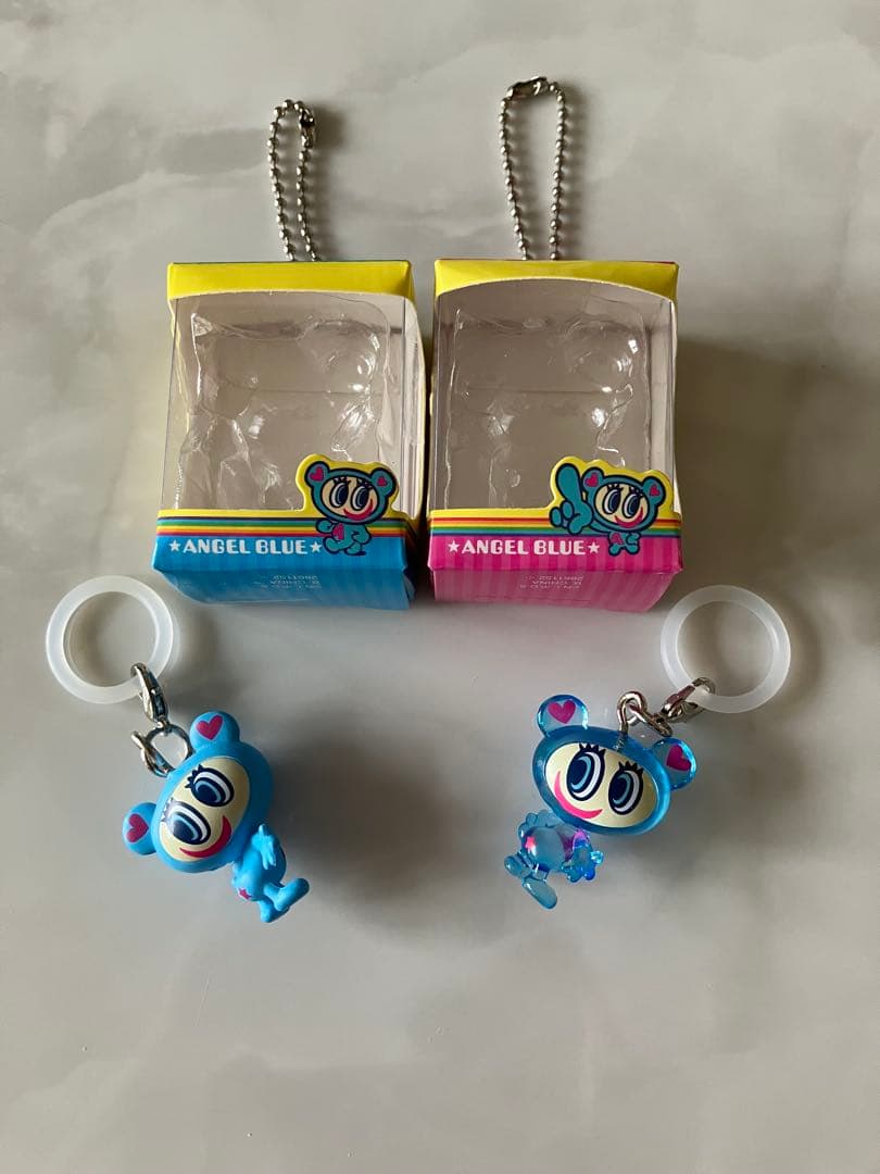 Narumiya Characters Miniature Package Charm Angel Blue