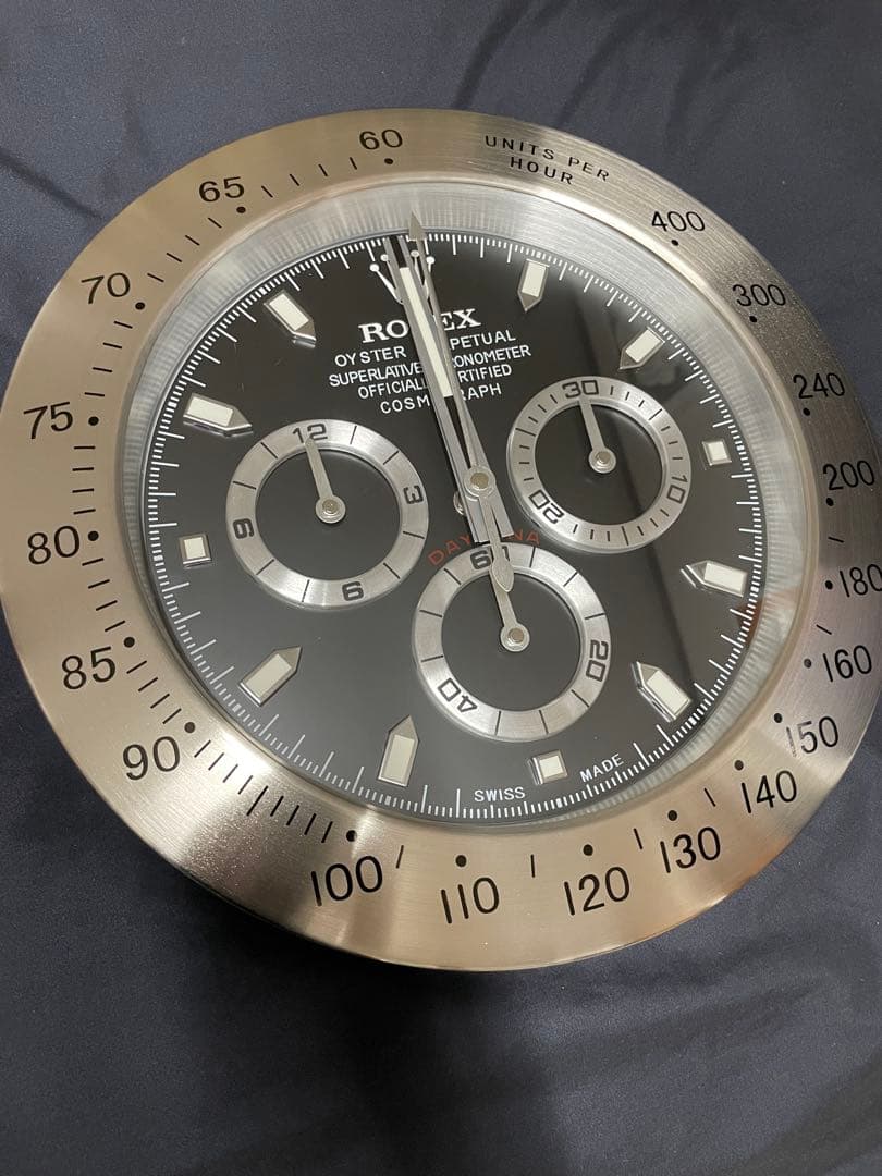 新品未使用品ROLEX daina计时挂钟非卖品
