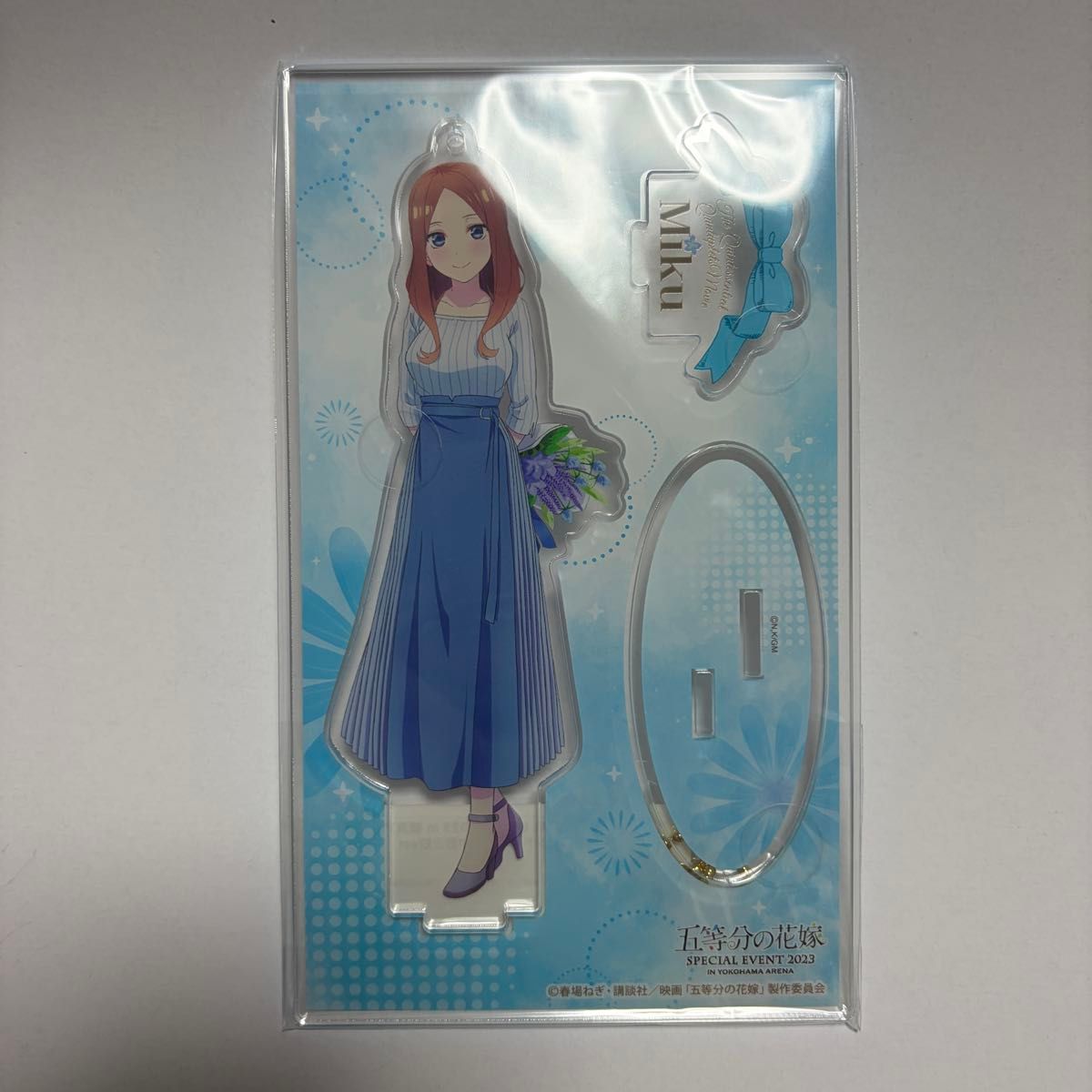 《五等分的新娘》亚克力立牌 特别活动 横滨体育馆 五年后 中野三玖