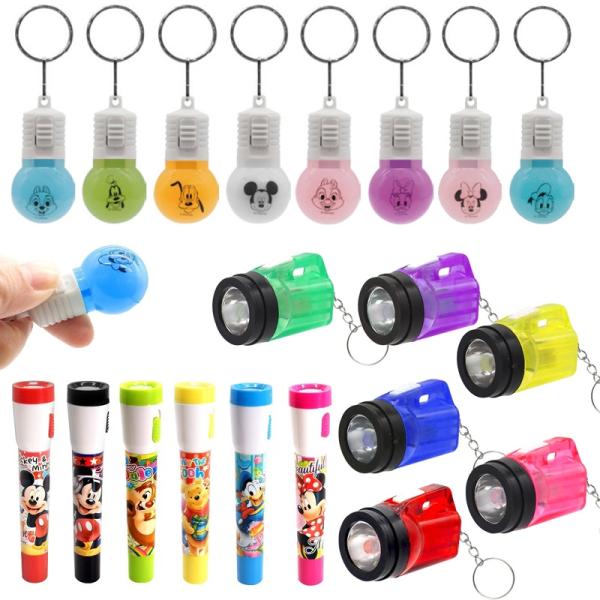 Disney Glow Goods and Mini Flashlight Keychain Giveaway Raffle for 58 People + 6 Extras / Prize Drawing Gift with Prizes, Lucky Draw, Festival Event
