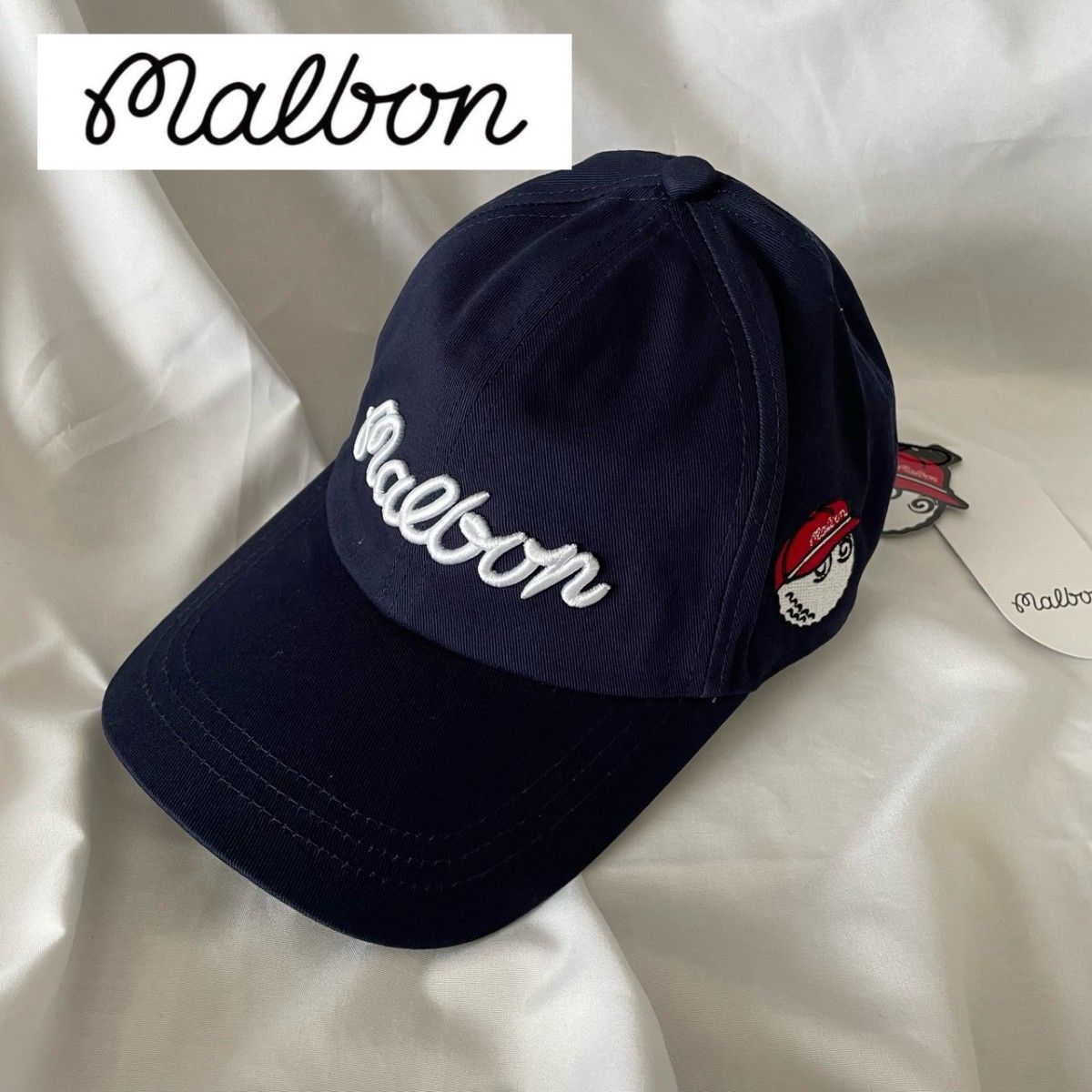 全新 帽子 MARBON GOLF 马尔邦高尔夫 帽子 海军蓝