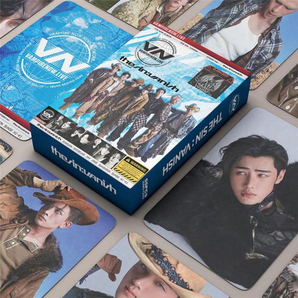 ENHYPEN周边商品 照片卡 55张 套装 交易卡 ENHYPEN 全员照片卡 K-POP 韩国偶像 THE SIN VANISH 应援 小物 LOMO卡