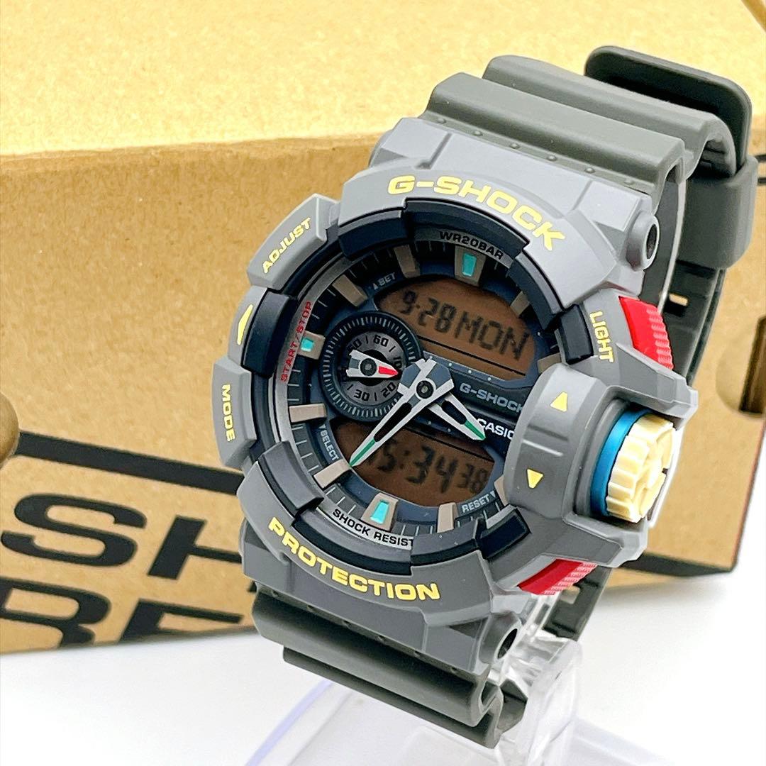 CASIO Working condition G-SHOCK GA-400PC Men's Analog-Digital with box