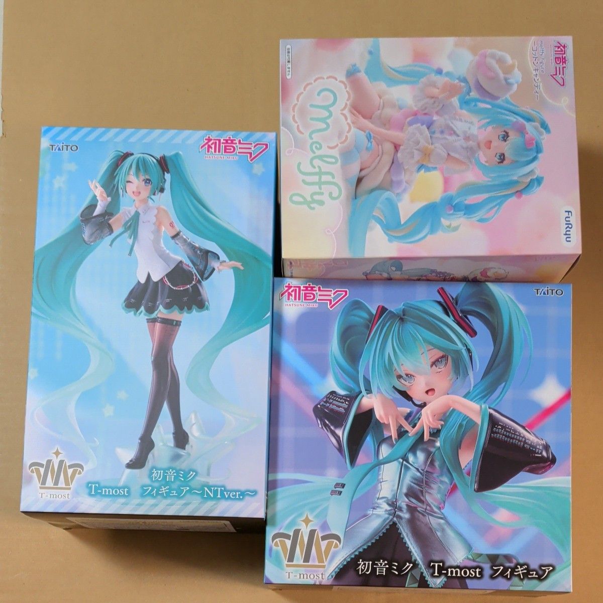 初音未来3种套装T-most 2种Melffy棉花糖