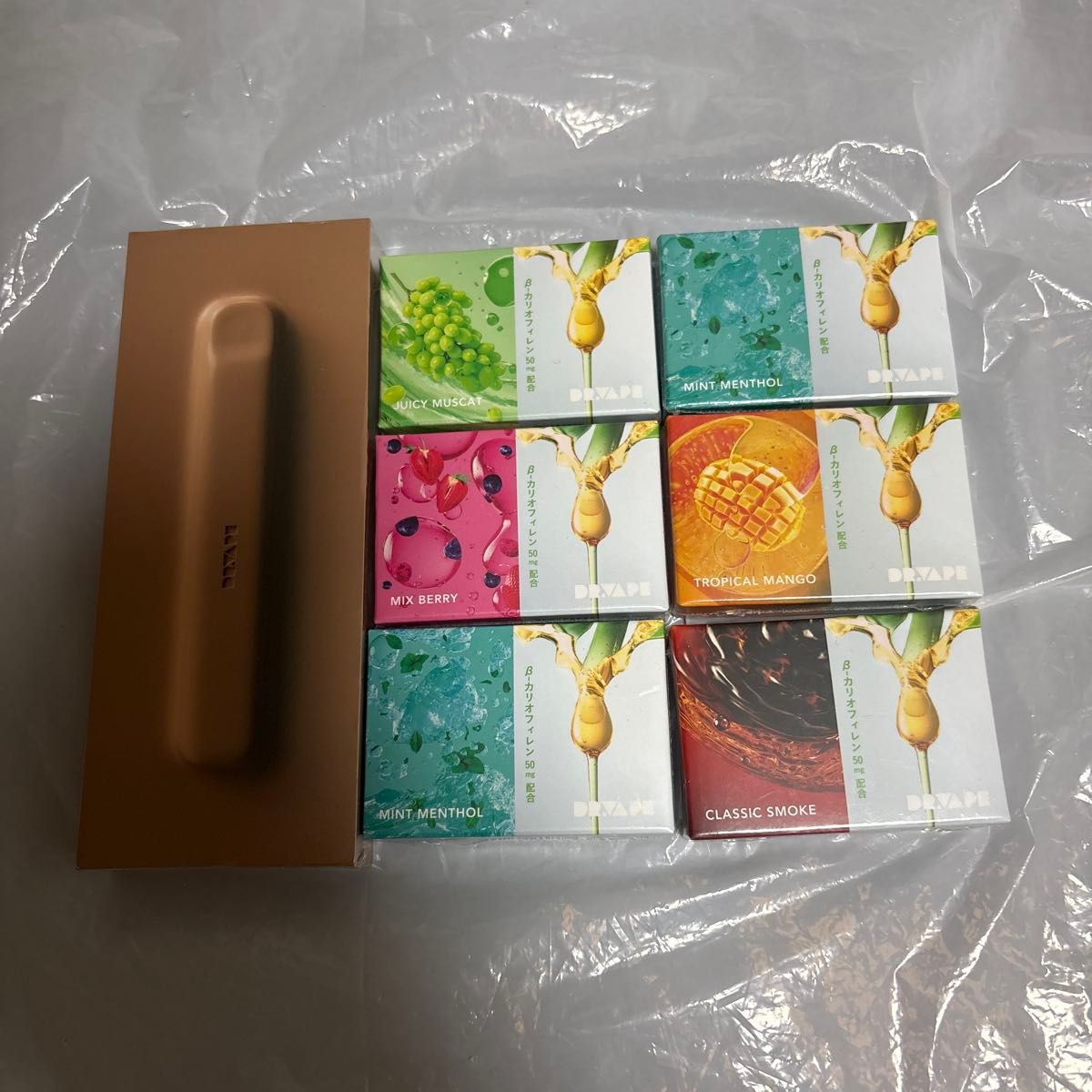DR.VAPE model 3本体黄金墨盒6种套装医生贝普