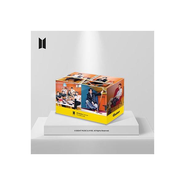 BTS BTS Calander Folding Cube Butter set Accessories