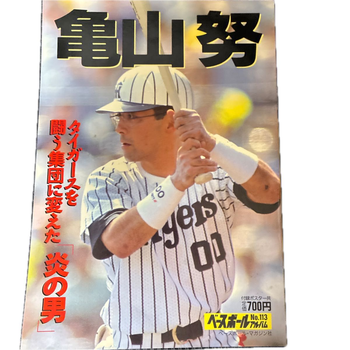 棒球相册 No.113 龟山努 阪神虎队 炎之男