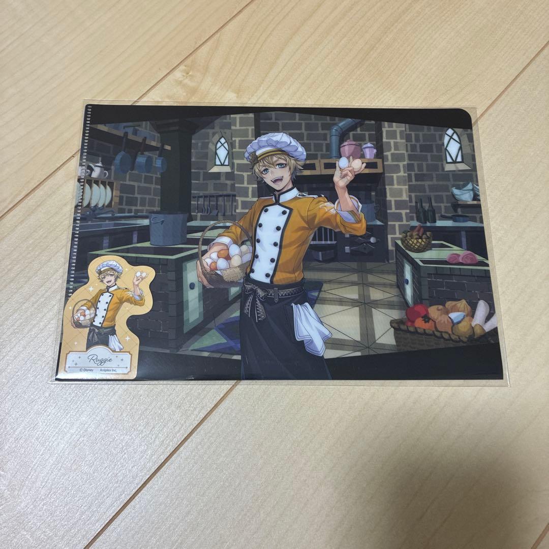Twisted Wonderland Lucky Draw Laggy D Clear File & Sticker
