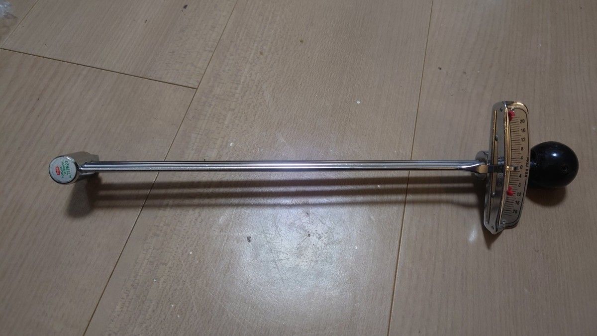 TONE扭矩扳手T3FN22刻度22Nm弯曲式球型把手