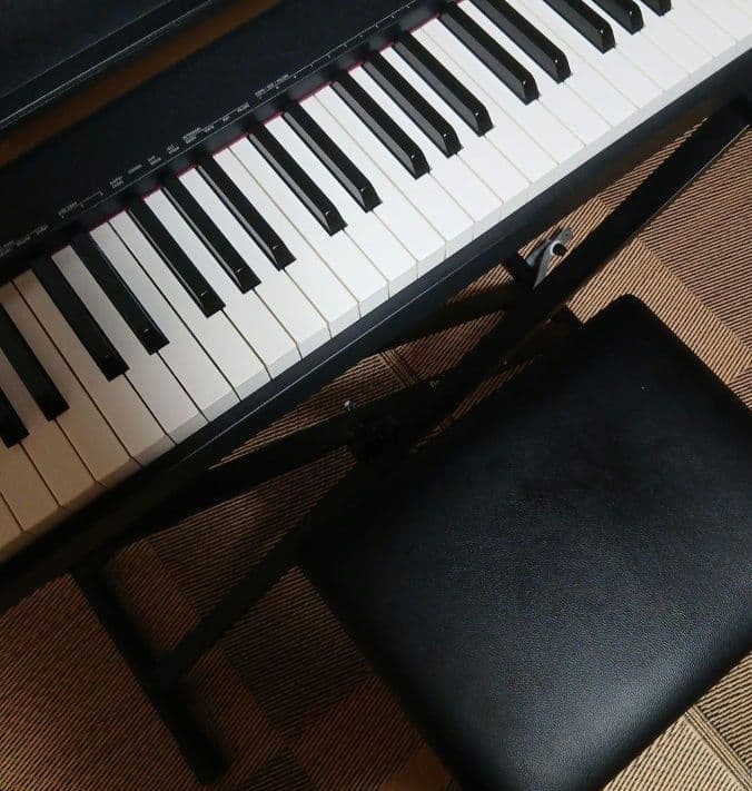 CASIO Digital Piano CDP-S100 Main Unit, Stand, Chair, Headphones