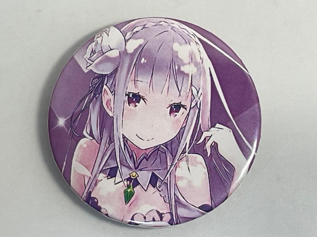 Re:Zero Emilia Can Badge
