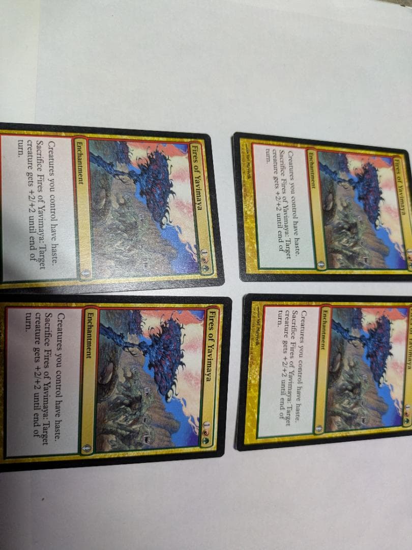 MTG Yavimaya的火焰 4张