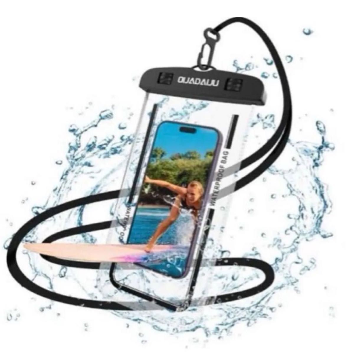 新品 スマホ防水ケース IPX8完全防水 海 プール iPhone アンドロイド