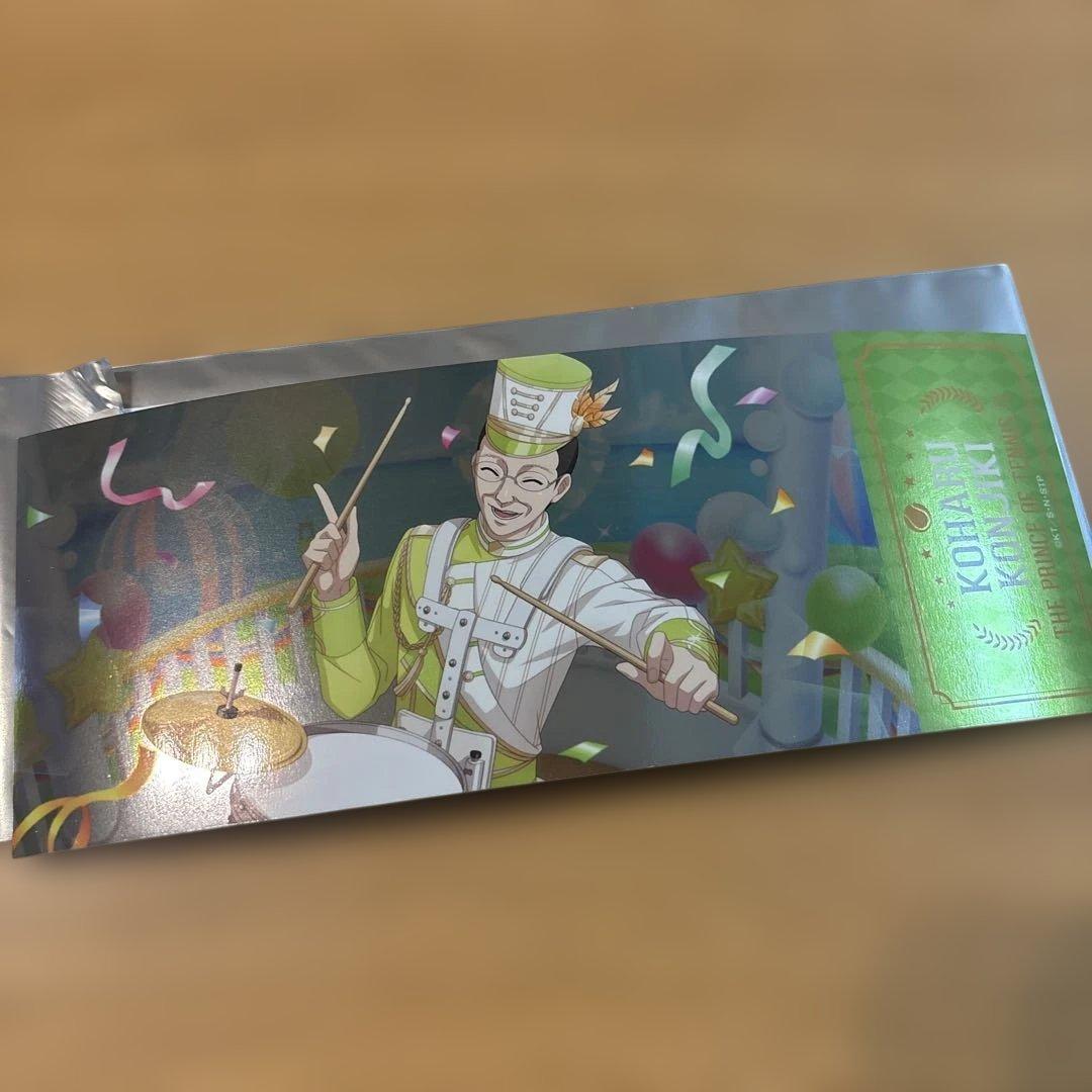 网球王子 网球王子 网球Rabi 金属质感票卡 金色