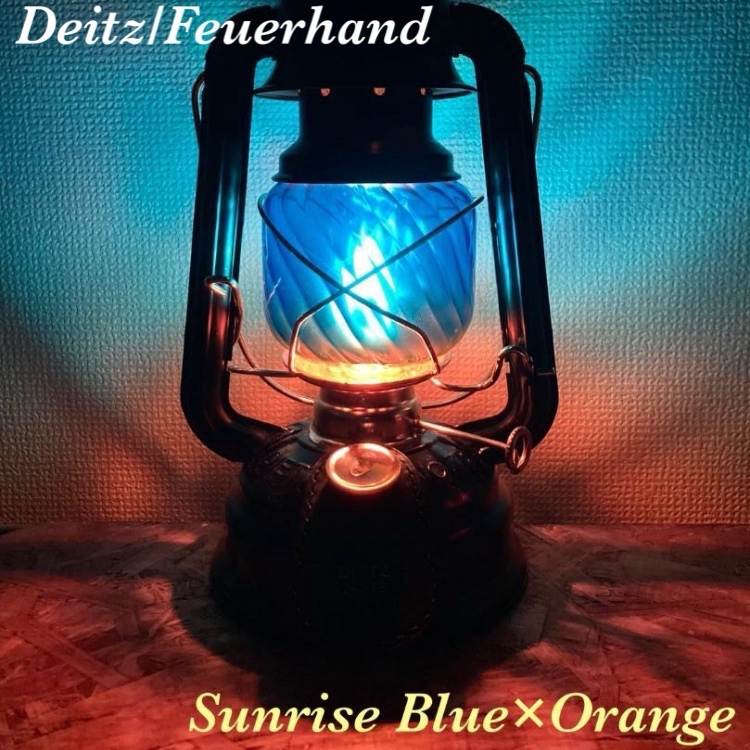 Deits Fuehrhand Hoya 手套 Sunrise(蓝色×橙色))