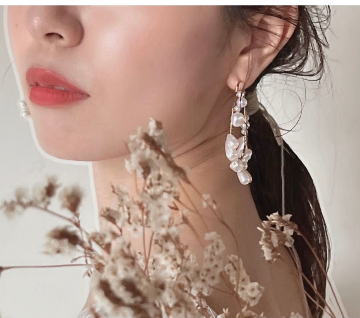婚礼环耳环