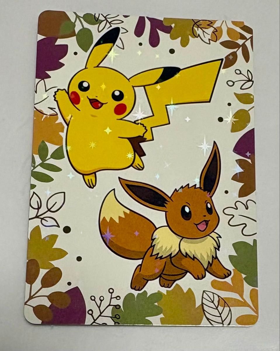 Pokémon Pocket Monsters Card Pikachu Eevee PRONTO Not-for-Sale Bonus Thank You Card