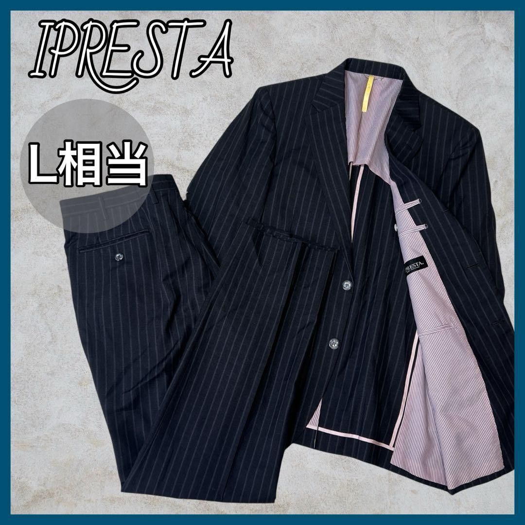 IPRESTA套装套装条纹L XL男士商务黑色