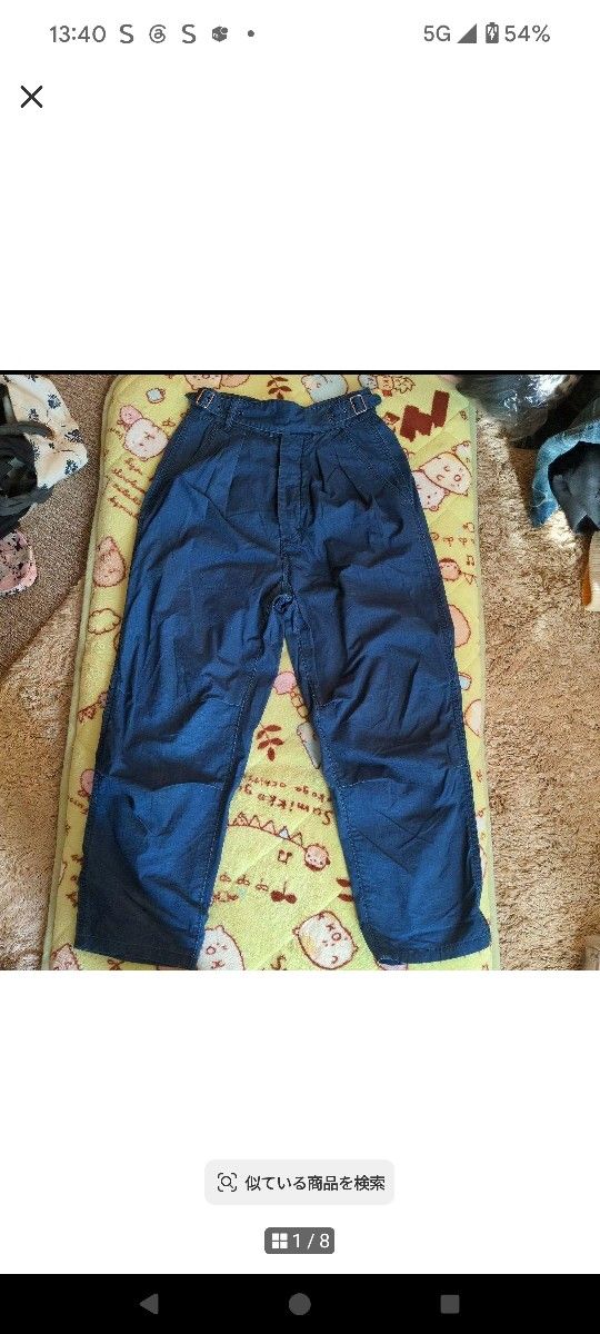 女士牛仔裤带折缝的奈比腰围橡胶