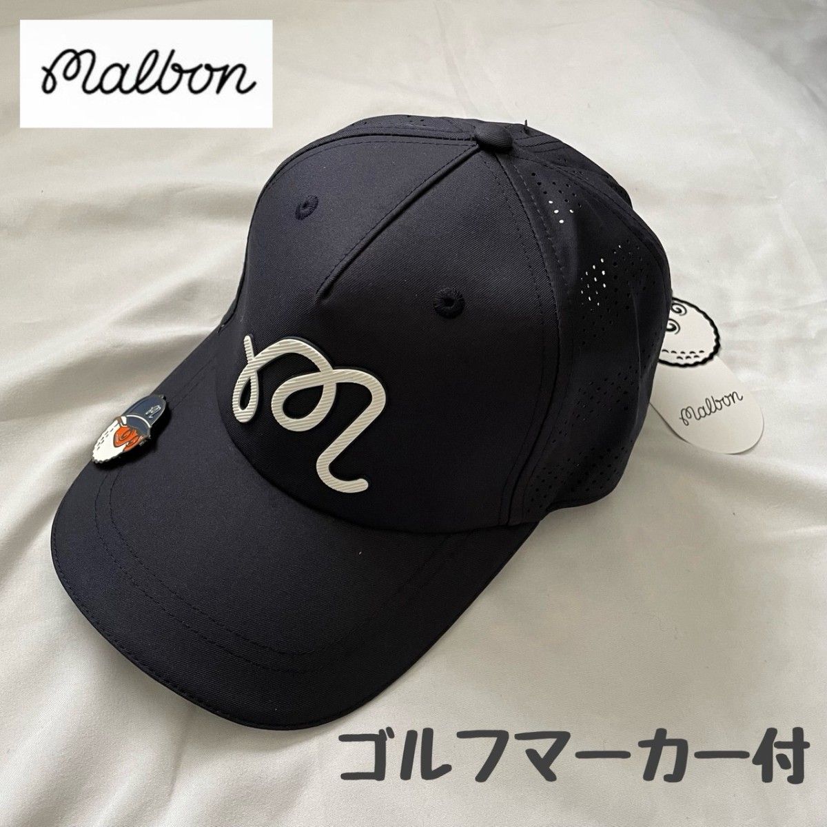 新品 帽子 MARBON GOLF 马尔邦高尔夫 帽子 海军蓝