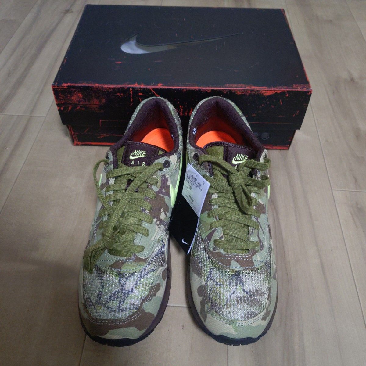 NIKE AIR MAX1 迷彩伪装运动鞋