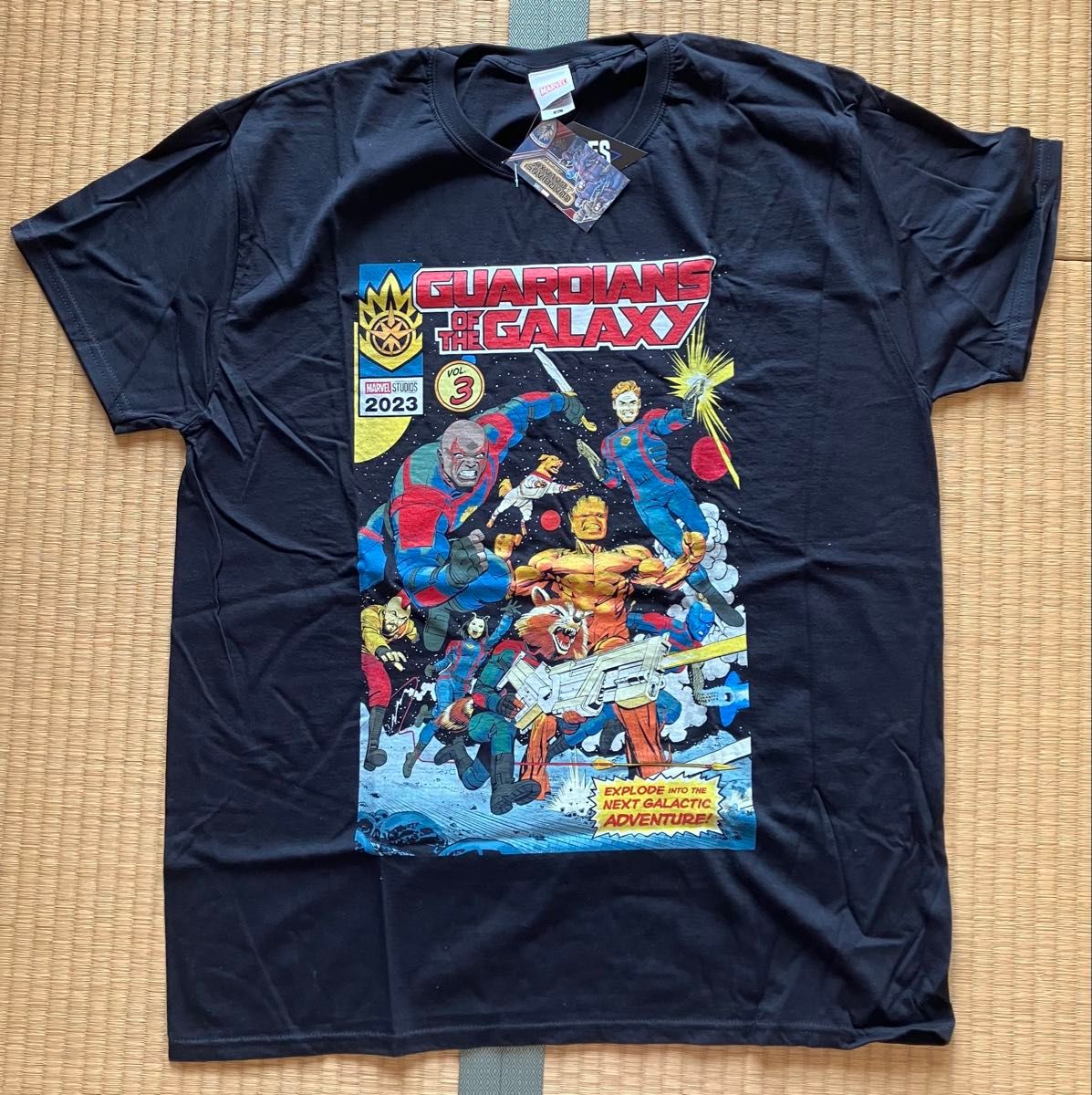 MARVEL 银河护卫队 Vol.3 T恤 黑色